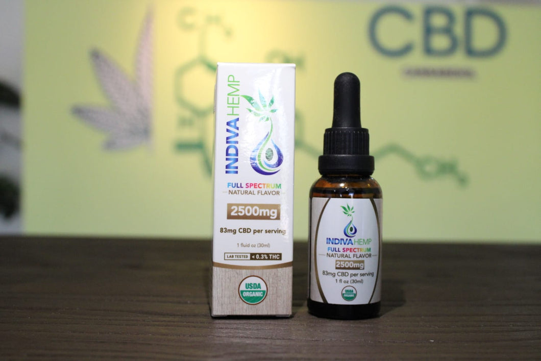 2500mg  Organic CBD Oil